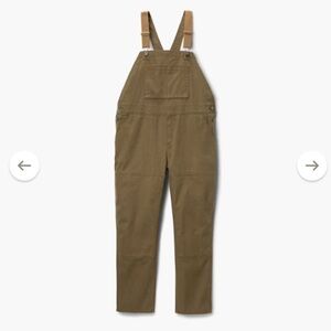 Women's REI Trailsmith Overalls Olive Green